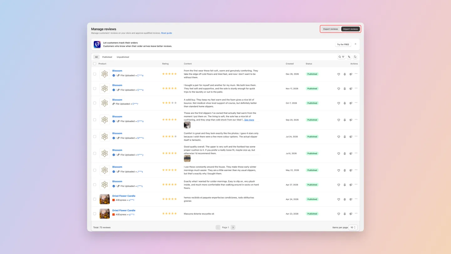 Air Reviews screenshot