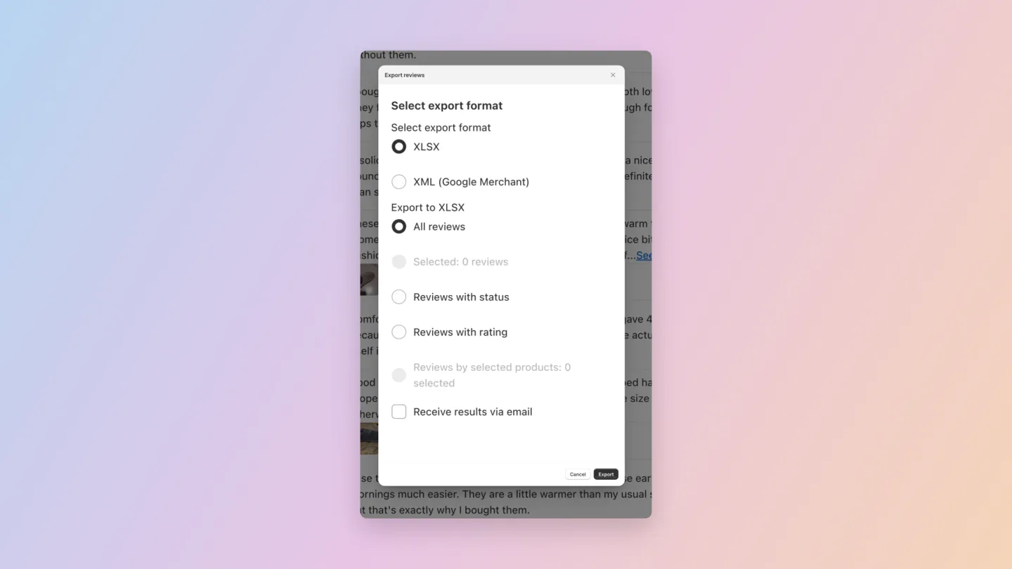 Air Reviews screenshot
