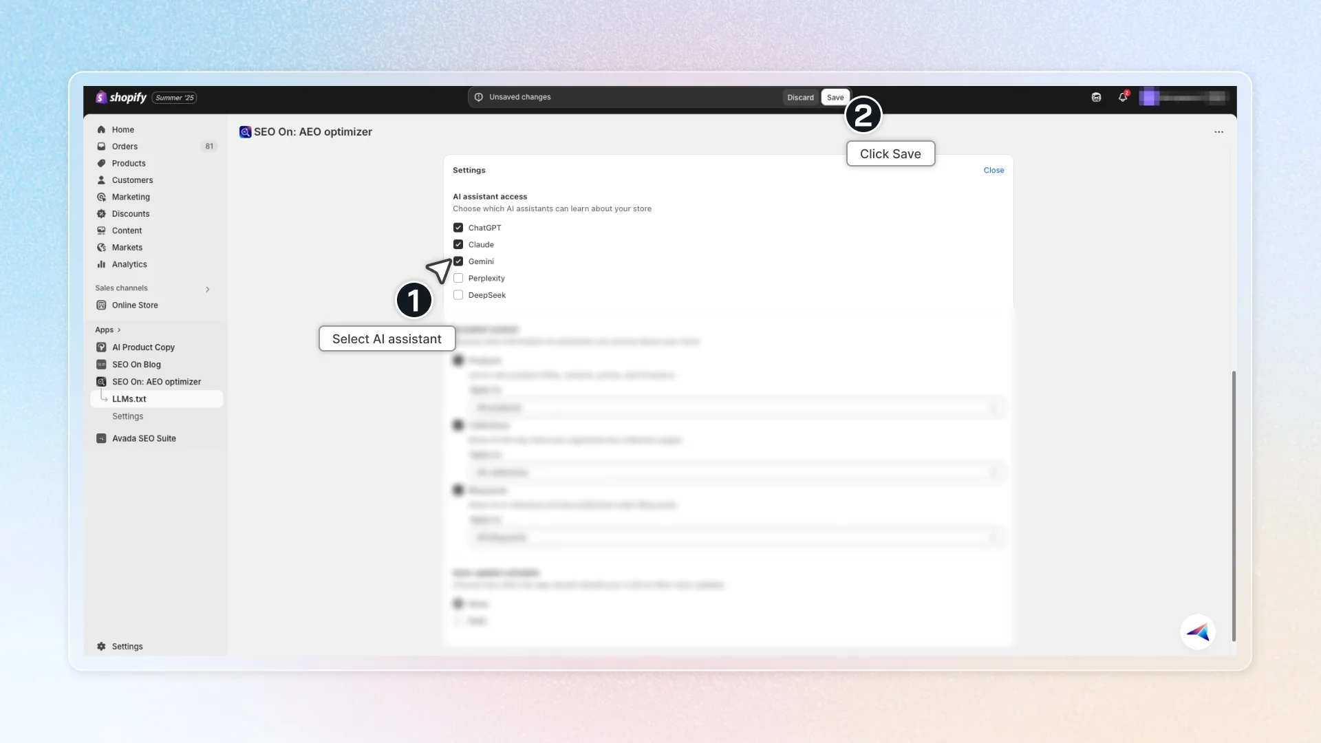 AI assistant access