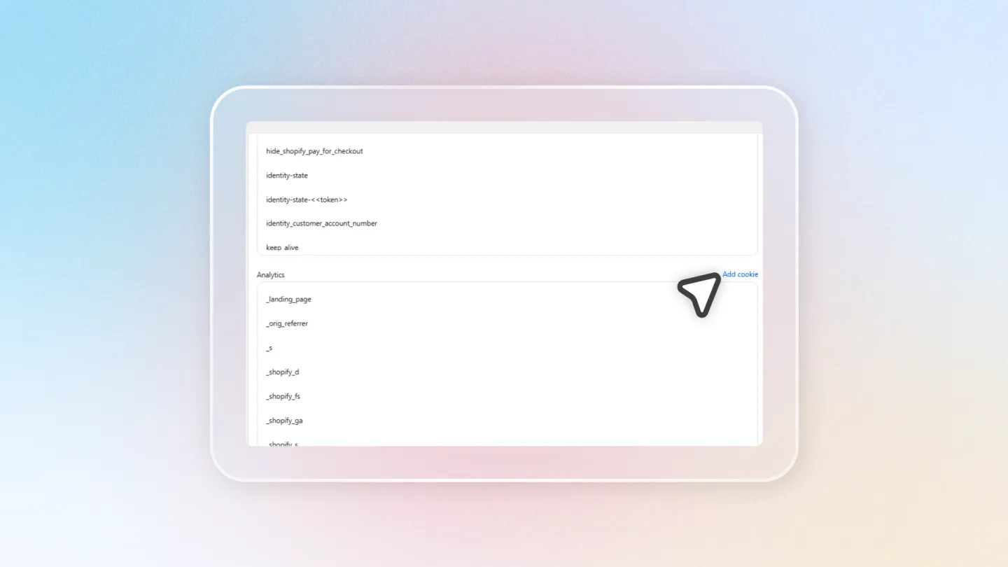 Export the cookie list