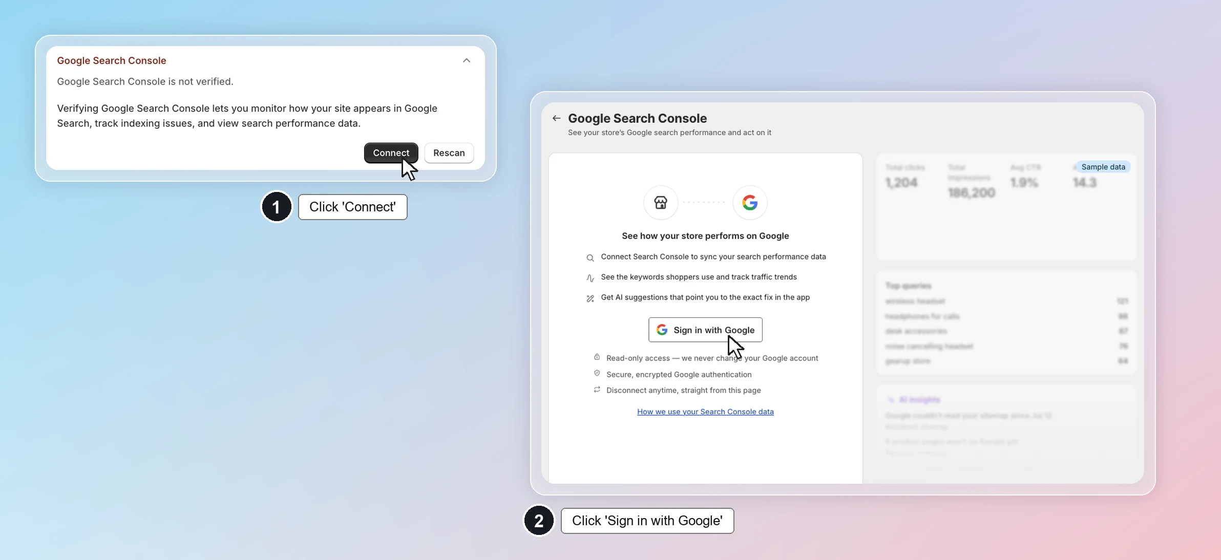 SEO checklist - Google Search Console