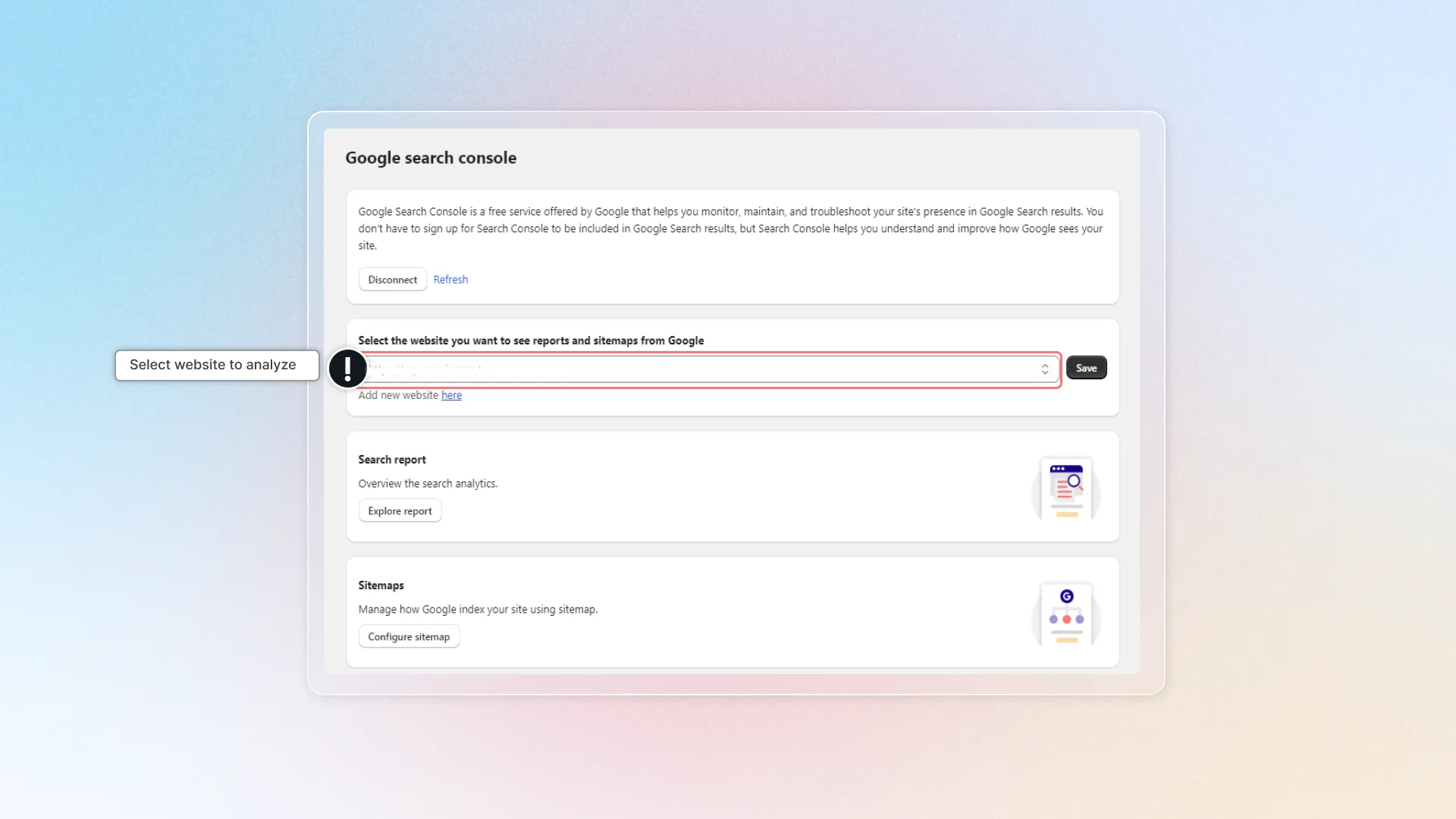 How to set up Google search consoles 2